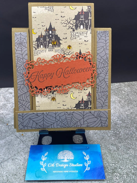 Happy Halloween Fancy Fold Card