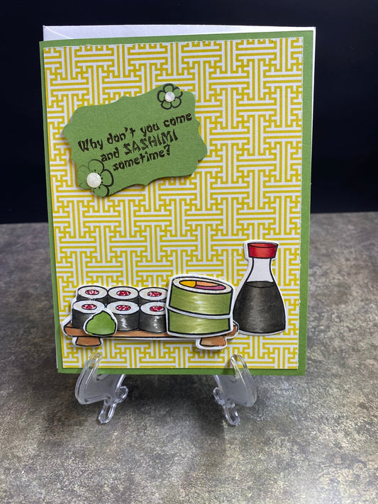 Fun Sushi Card