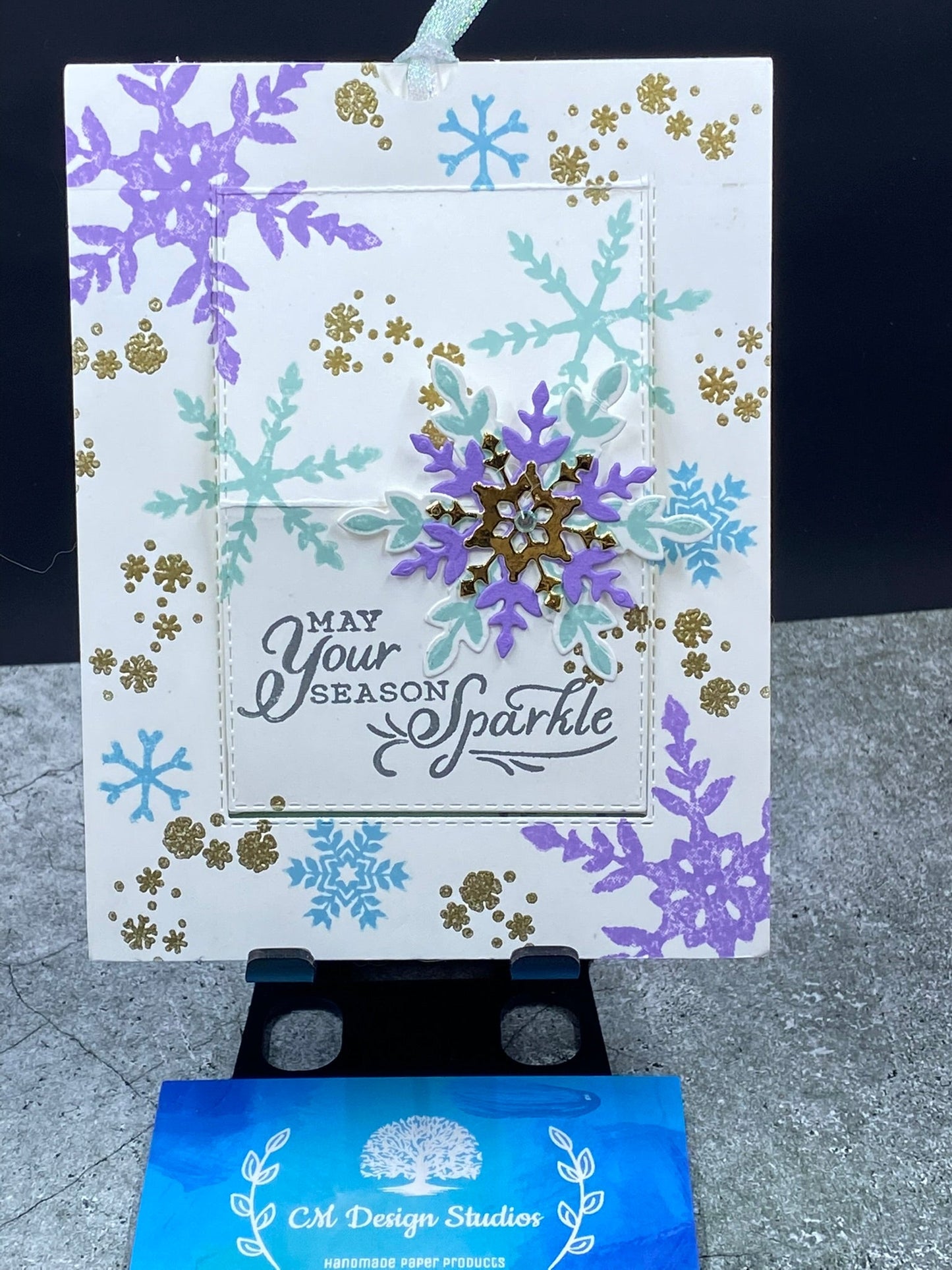 Fancy Fold Holiday Card