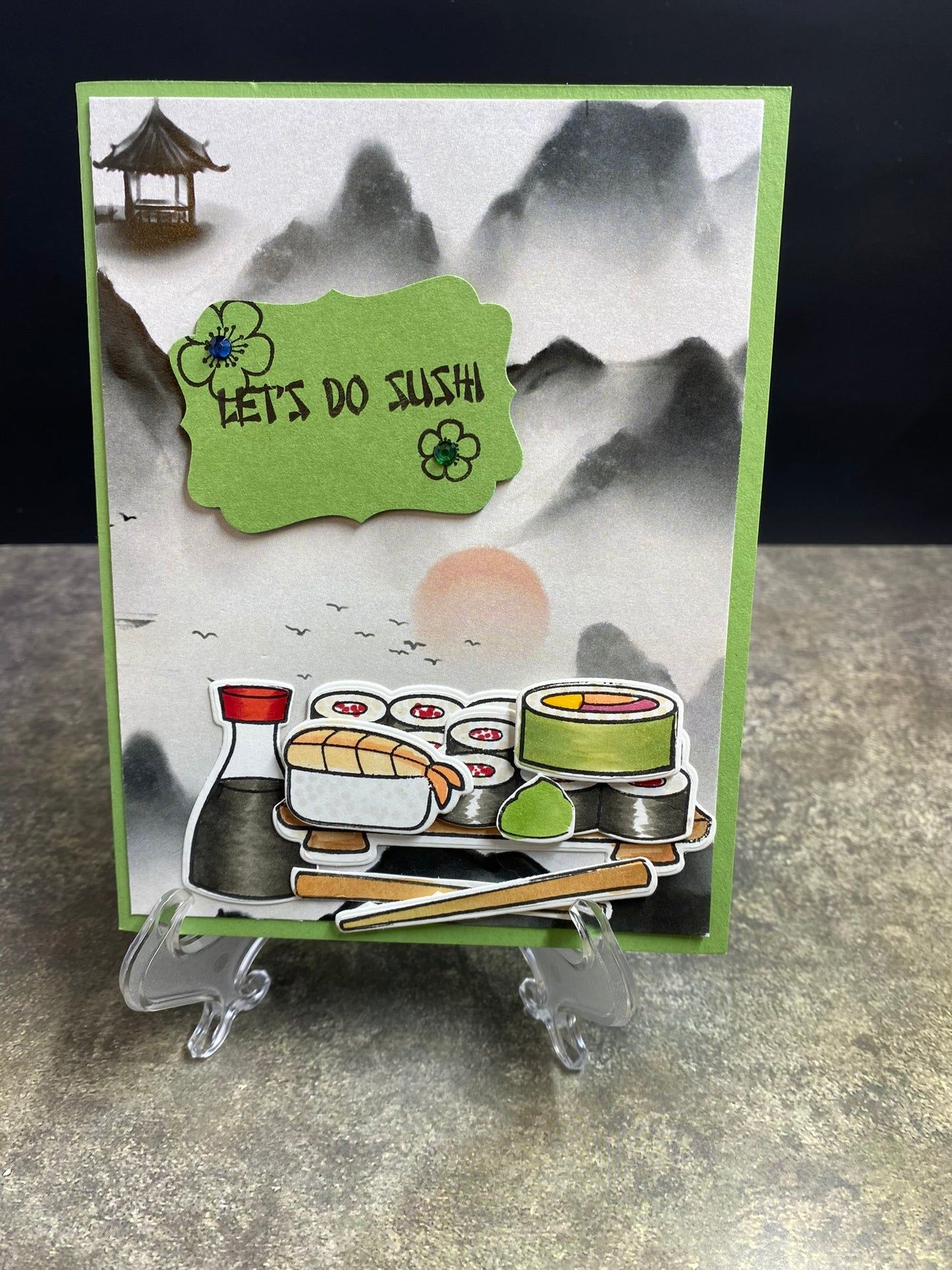 Let's Do Sushi Card