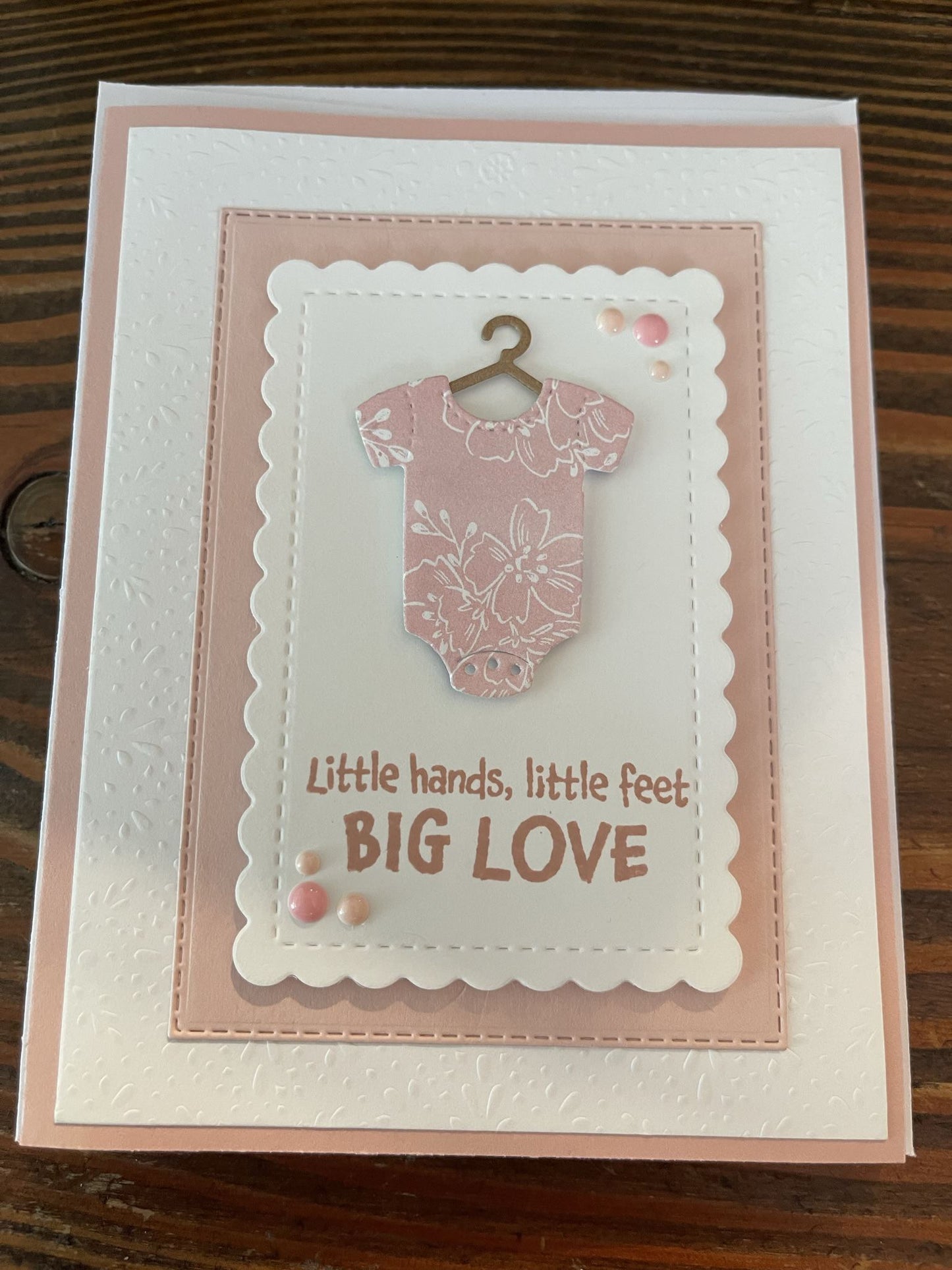 Little Hands, Little Feet Big Love - Multi Pink